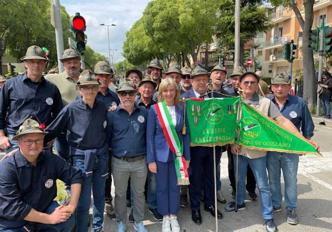 Alpini Gozzano adunata Rimini