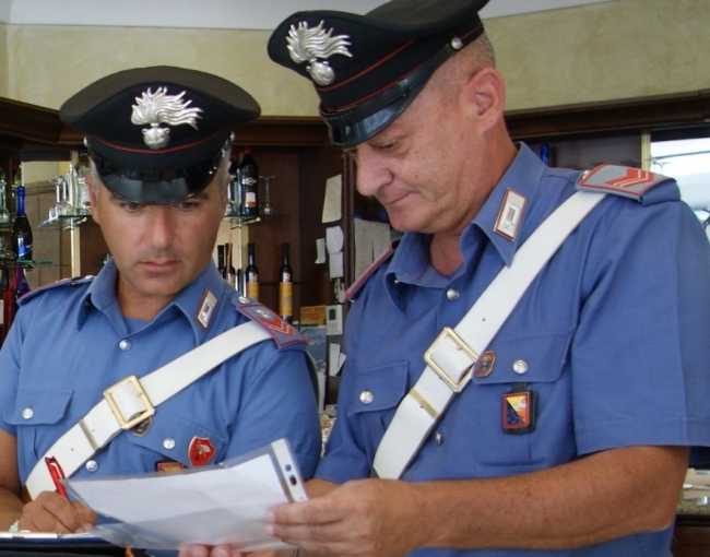 Carabinieri controlli