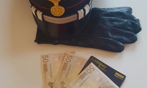 carabinieri cappello guanti