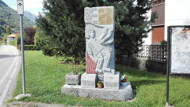 cippo eccidio alpe granda