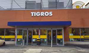 corta supermercato tigros