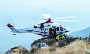 eliambulanza recupero sperone nuvole