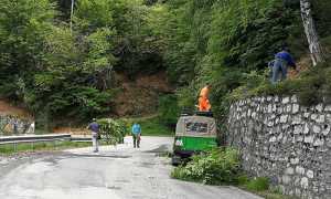 manutenzione strada arola