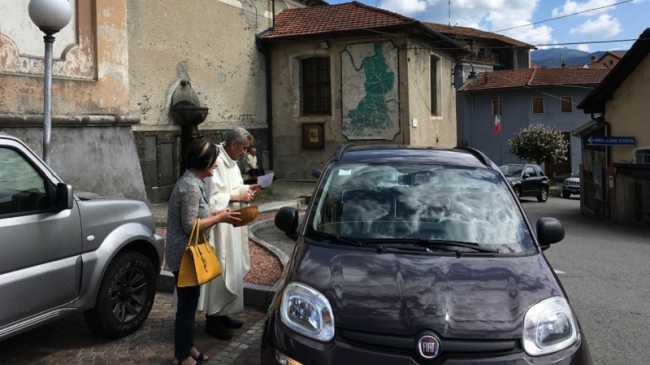 nonio benedizione auto