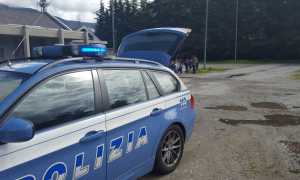 polizia portellone aperto