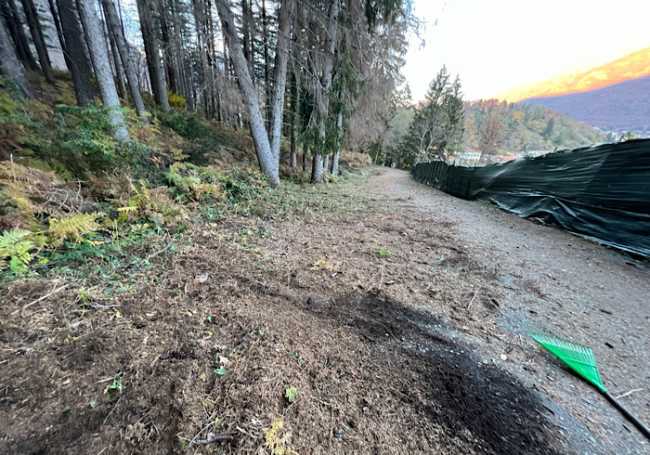 pulizia monte Omegna