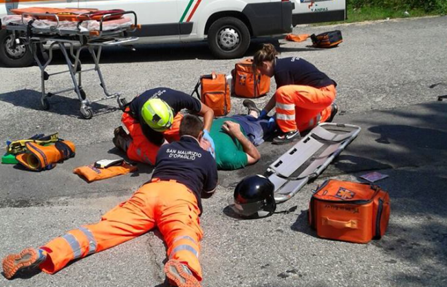 sanmaurizio volontari esercitazione