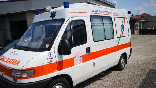 ambulanza inviata in senegal