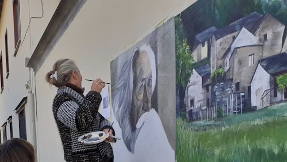 legro nuovo murale