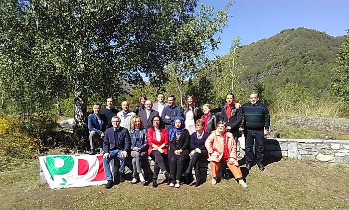 Sulle alture di Monte Zuoli il Partito democratico presenta la lista a sostegno di Maurizio Frisone