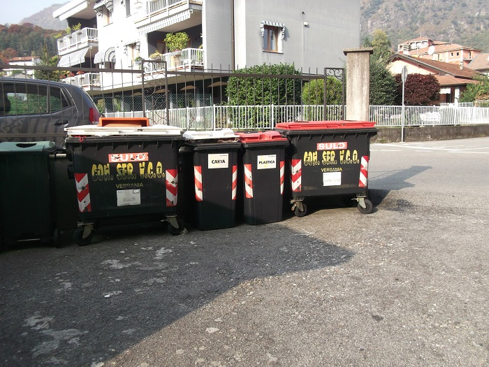 Omegna, calano i numeri della raccolta differenziata