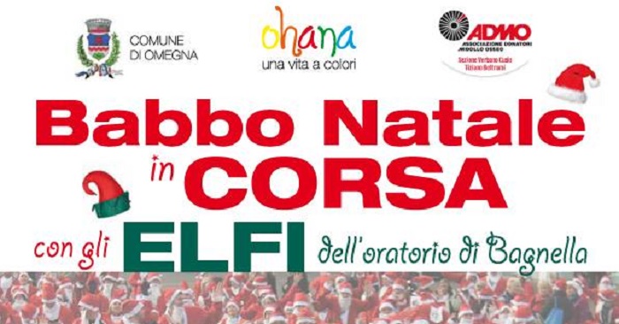 Mercatini e Babbo Natale in corsa domenica 3 dicembre a Bagnella