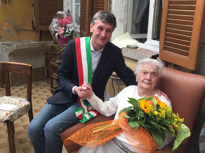 Quarna Sopra in festa per i cento anni di Maria Crotta