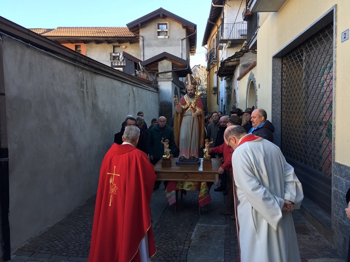 A Nonio celebrati i festeggiamenti in onore di San Biagio. Foto