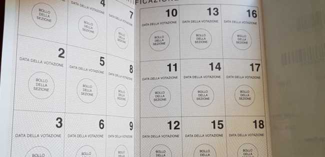 tessera elettorale
