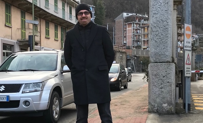 Ultimato il marciapiede di via Mazzini ad Omegna