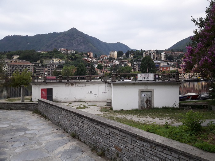 Omegna: la vecchia Canottieri prossima ad una sistemazione.  Foto