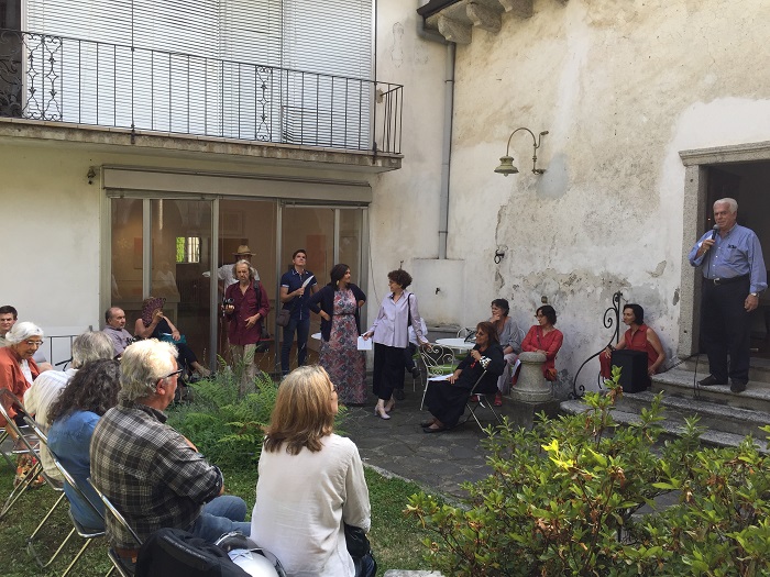 Inaugurata “Immensità”  di Vago, alla fondazione Calderara. Videointervista