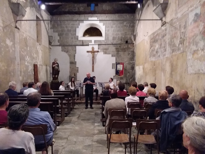 Serata pro restauri  con musica, nella chiesa di San Maurizio. Foto