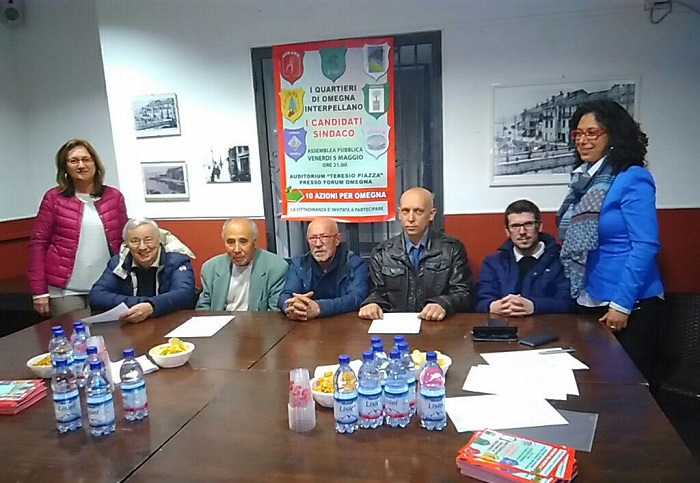 Omegna: i quartieri interpellano i sei candidati sindaco venerdì sera, al Forum