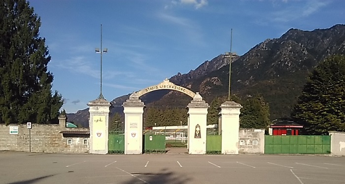 Omegna Calcio contro Oleggio domenica 26 marzo
