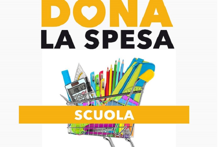 La Caritas raccoglie materiale scolastico presso la Coop